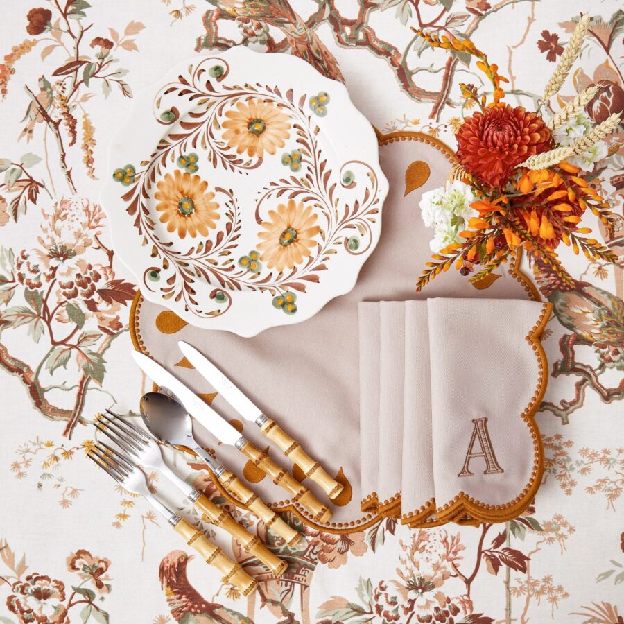 eurean Bamboo Cutlery Set – 5-Piece Eco-Friendly Flatware Collection - Image 4