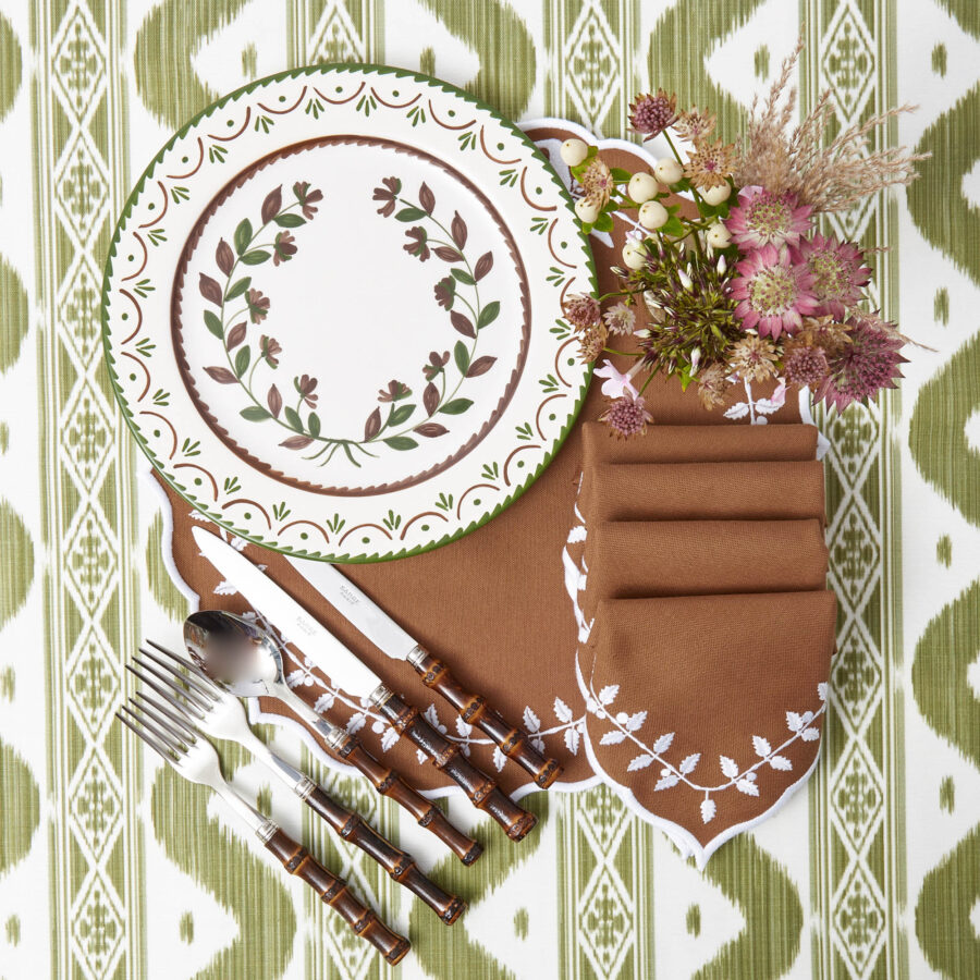 eurean Chocolate Josephine Dinner Plates – 4-Piece Luxe Tableware Set - Image 7