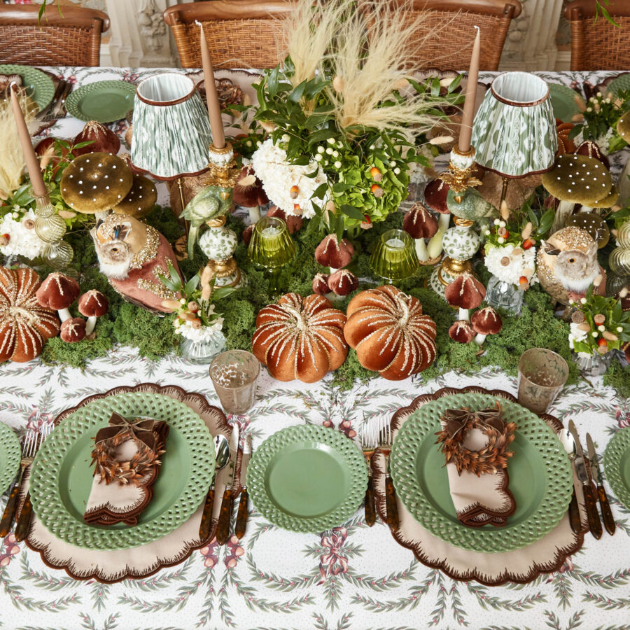 eurean Sage Basketweave Starter Plates – 4-Piece Textured Tableware Set - Image 8