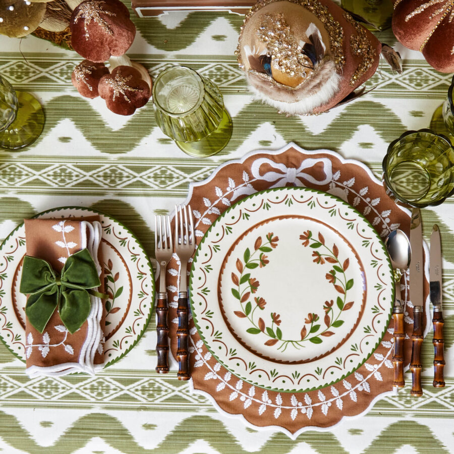 eurean Chocolate Josephine Dinner Plates – 4-Piece Luxe Tableware Set - Image 5