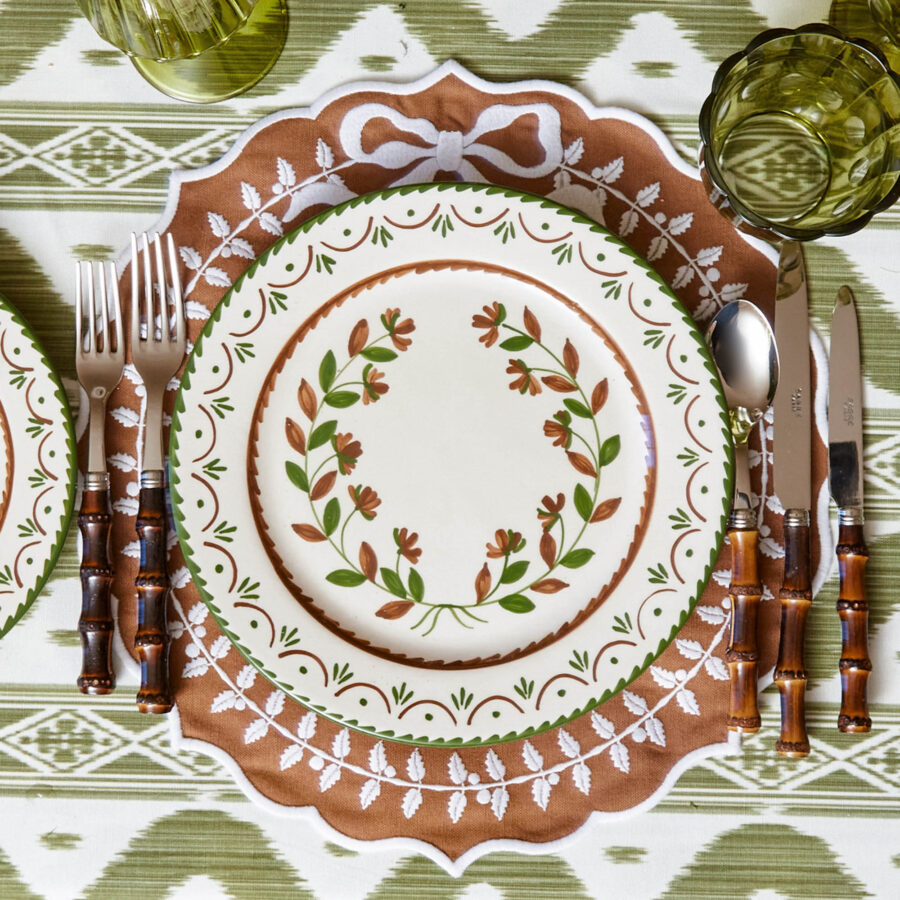 eurean Chocolate Josephine Dinner Plates – 4-Piece Luxe Tableware Set - Image 2
