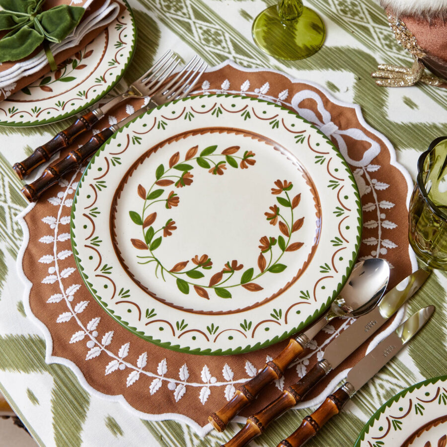 eurean Chocolate Josephine Dinner Plates – 4-Piece Luxe Tableware Set - Image 9