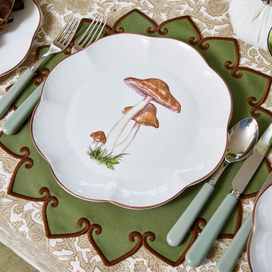 eurean Sage Green Cutlery Set – 5-Piece Stylish Flatware - Image 2