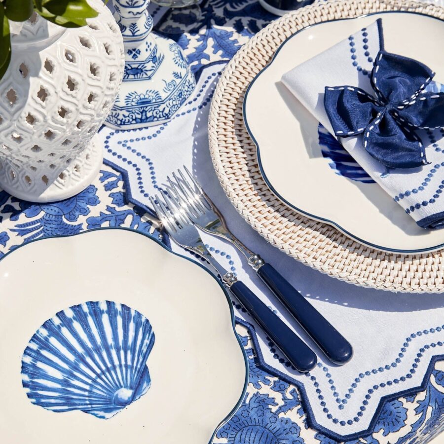 eurean Navy Cutlery Set – 5-Piece Stylish Flatware Collection - Image 12