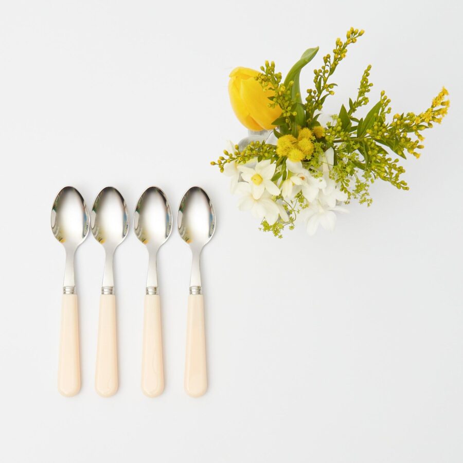 eurean Ivory Teaspoon Set – 4-Piece Elegant Flatware - Image 10