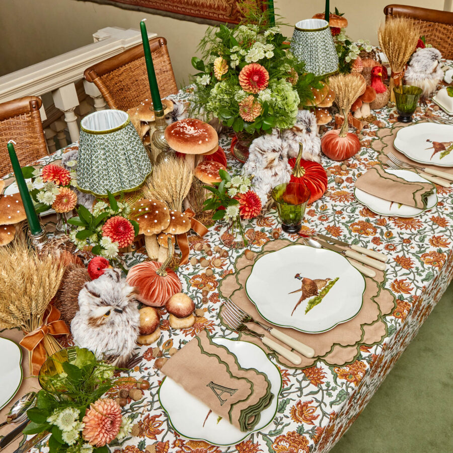 eurean Scalloped Pheasant Dinner & Starter Plates – 8-Piece Elegant Tableware Set - Image 11