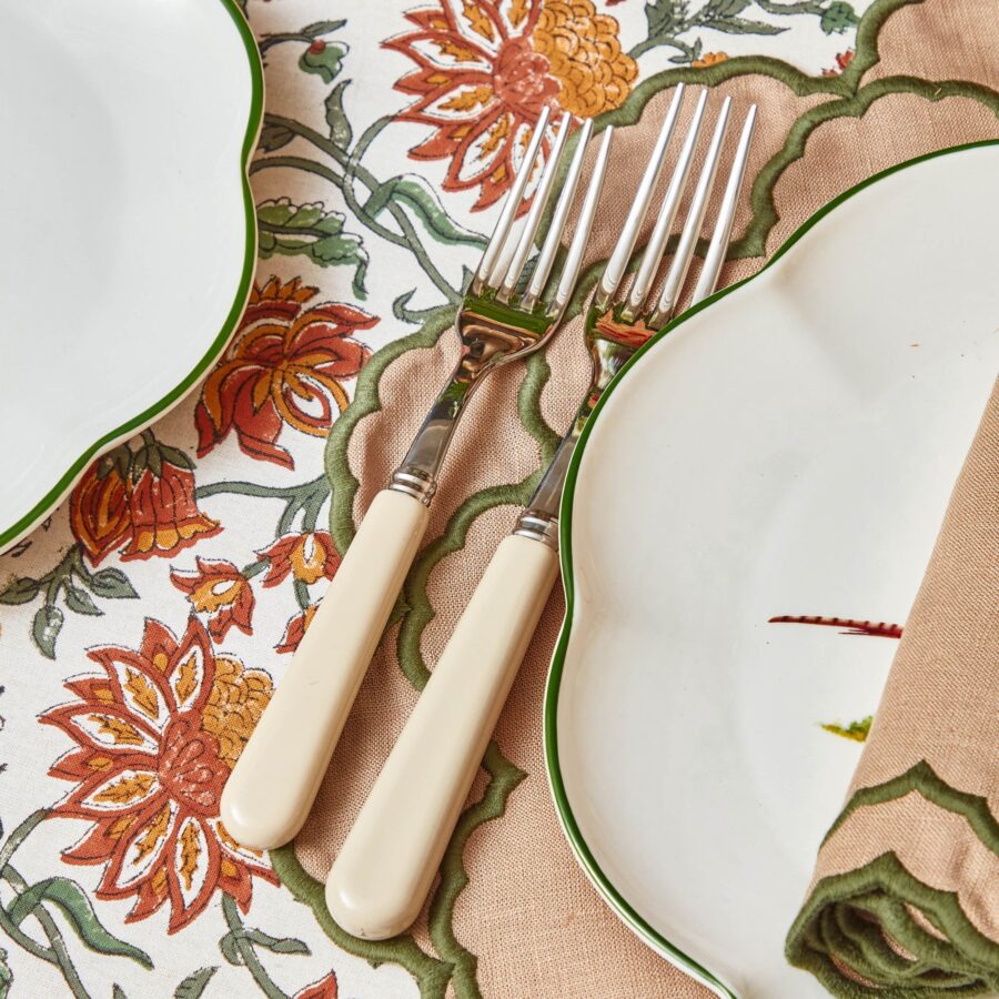 eurean Putty Cutlery Set – 5-Piece Modern Flatware Collection - Image 2